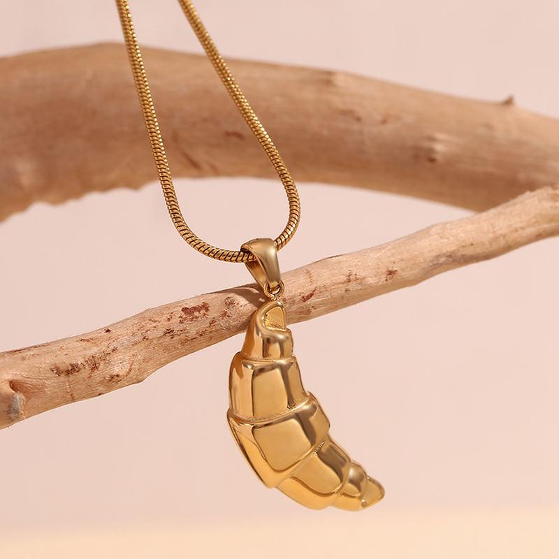 18k gold plated snake chain necklace - MRSLM