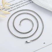 925 silver retro pendant necklace - MRSLM