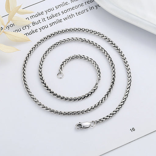 925 silver retro pendant necklace - MRSLM