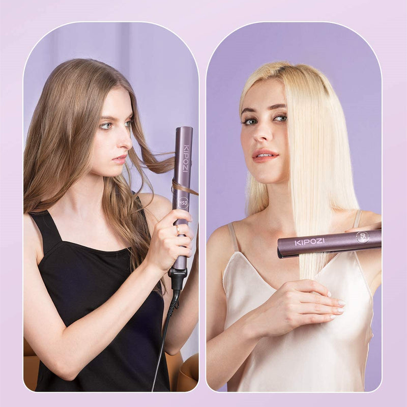 2-in-1 instant heating hair straightener, view 7 - MRSLM