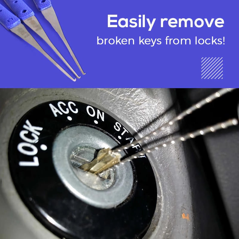 broken key extraction tool set, view 3 - MRSLM