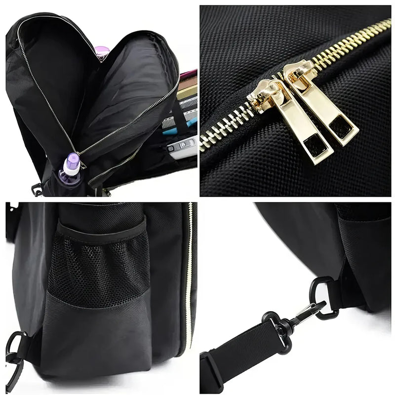 barber organizer backpack, view 4 - MRSLM