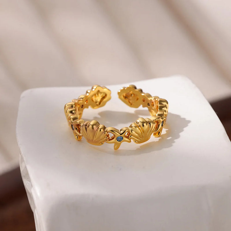 cubic zirconia turtle ring - MRSLM