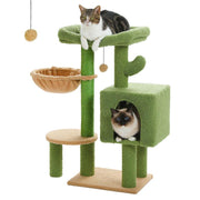 cactus cat tree tower, view 9 - MRSLM