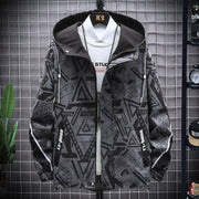 Men's plus size slim fit casual coat, view 12 - MRSLM