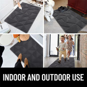 geometric non-slip door mat, view 11 - MRSLM
