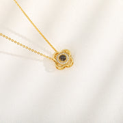 photo projector couple pet necklace, view 11 - MRSLM