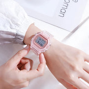 Women's LED digital square watch, view 8 - MRSLM