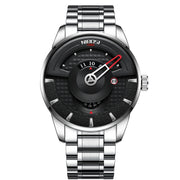 men's water-resistant luminous quartz watch, view 3 - MRSLM