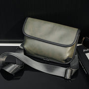men's plaid shoulder bag, view 12 - MRSLM