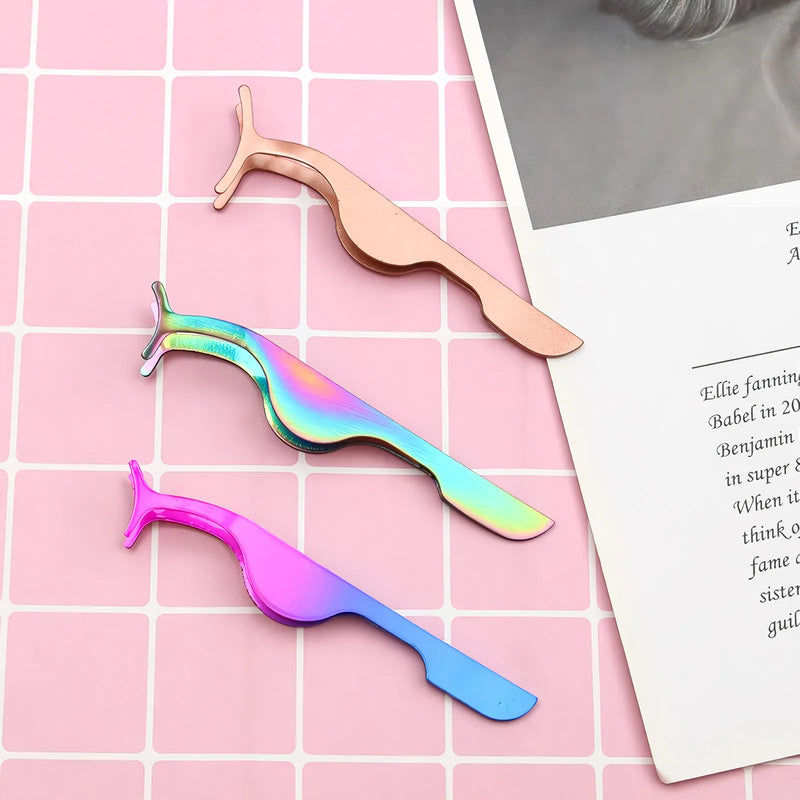 false eyelash applicator tweezers, view 5 - MRSLM