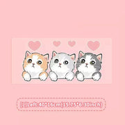 Cute cartoon cat car stickers, view 2 - MRSLM