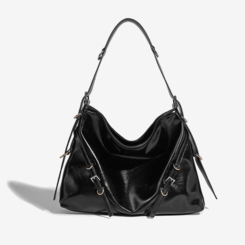 Large soft shoulder bag, view 3 - MRSLM