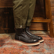 men's cow leather vintage ankle boots, view 6 - MRSLM