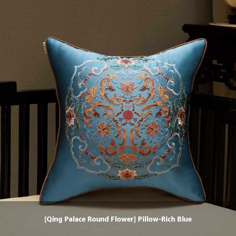 embroidery Chinese style pillow cover, view 12 - MRSLM