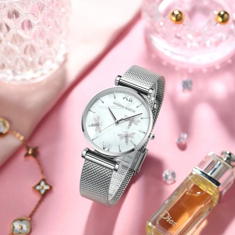 dragonfly design women's watch, view 9 - MRSLM