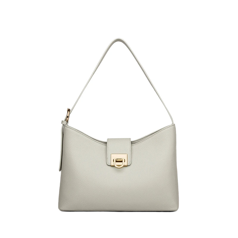 100% real leather shoulder bag, view 8 - MRSLM