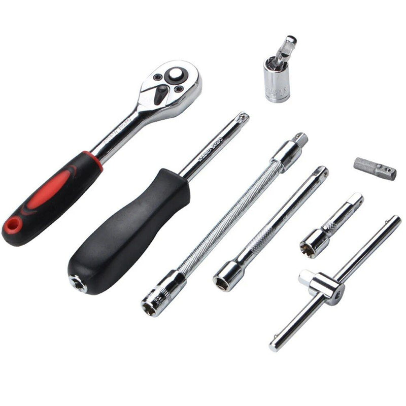 46-piece car repair tool set, view 7 - MRSLM