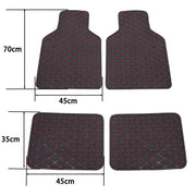waterproof leather car floor mats, view 11 - MRSLM