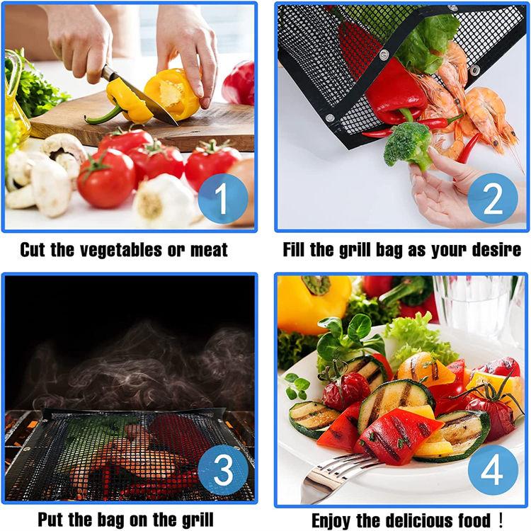 reusable mesh grill bags, view 8 - MRSLM