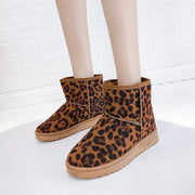 Women's faux fur lined suede snow boots, view 8 - MRSLM