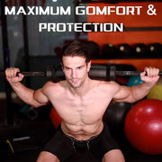 thickened barbell squat pad, view 3 - MRSLM