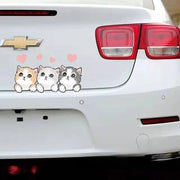 Cute cartoon cat car stickers, view 11 - MRSLM