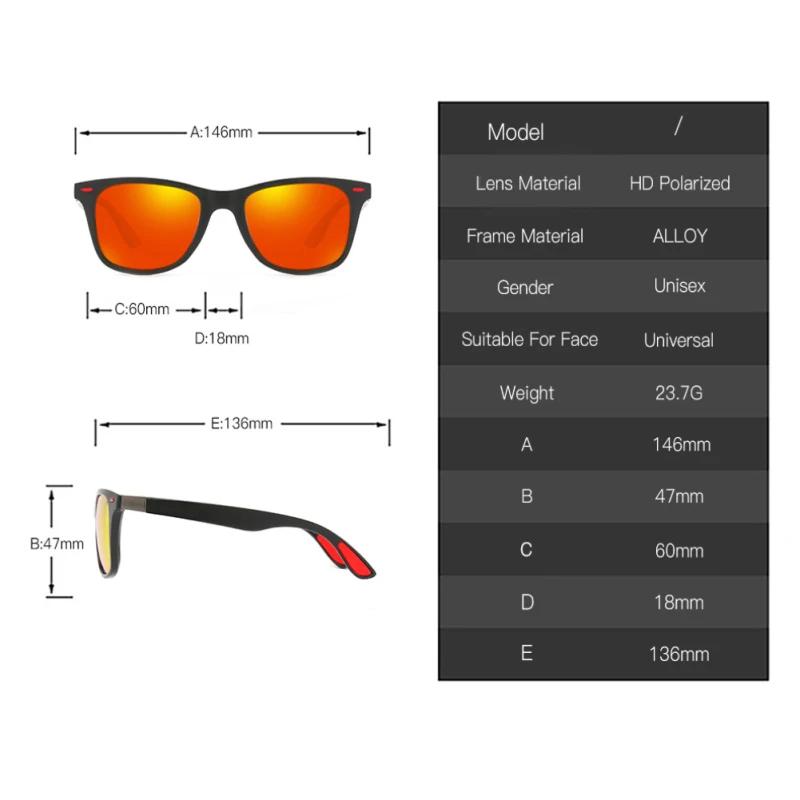 men's polarized driving sunglasses, view 14 - MRSLM