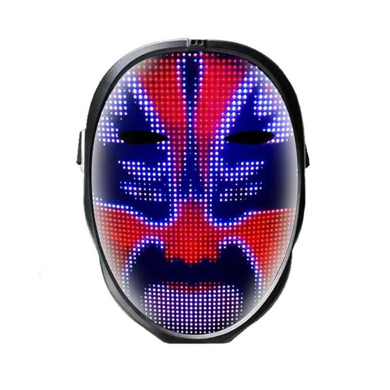 bluetooth led mask, view 2 - MRSLM
