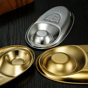 stainless steel bbq seasoning and snack plate, view 7 - MRSLM