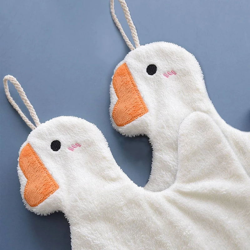 cute duck microfiber hand towel, view 6 - MRSLM