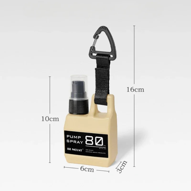 portable 80ml travel sprayer bottle, view 2 - MRSLM