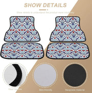Vintage Persian-Turkish car floor mats, view 6 - MRSLM