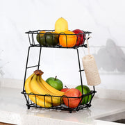 iron snack fruit storage basket, view 3 - MRSLM