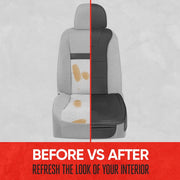 faux leather car seat covers, view 2 - MRSLM