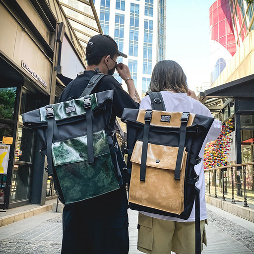 simple retro backpack - MRSLM