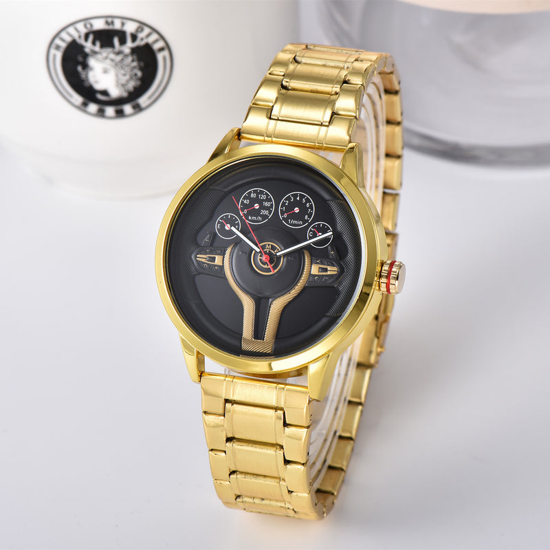 steering wheel fashion watch, view 4 - MRSLM