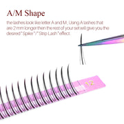 wispy fairy fans premade eyelashes, view 4 - MRSLM