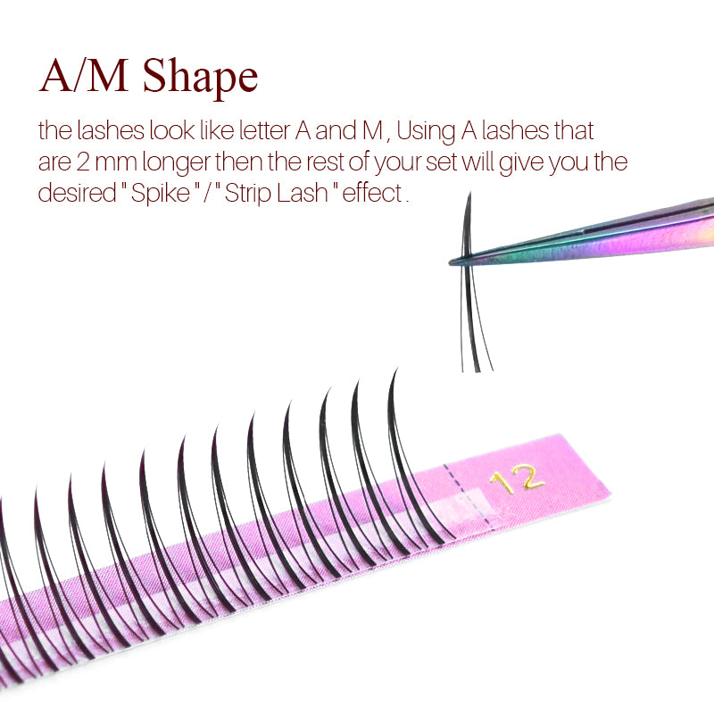 wispy fairy fans premade eyelashes, view 4 - MRSLM