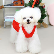 elegant princess dog harness, view 2 - MRSLM