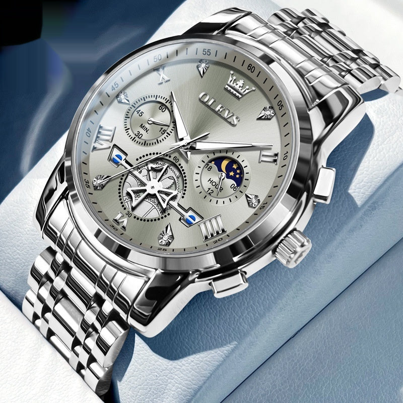 Multifunction quartz watch, view 8 - MRSLM