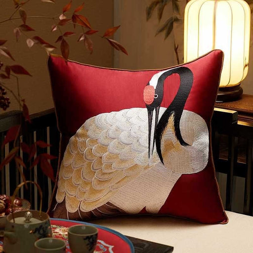 embroidery Chinese style pillow cover - MRSLM