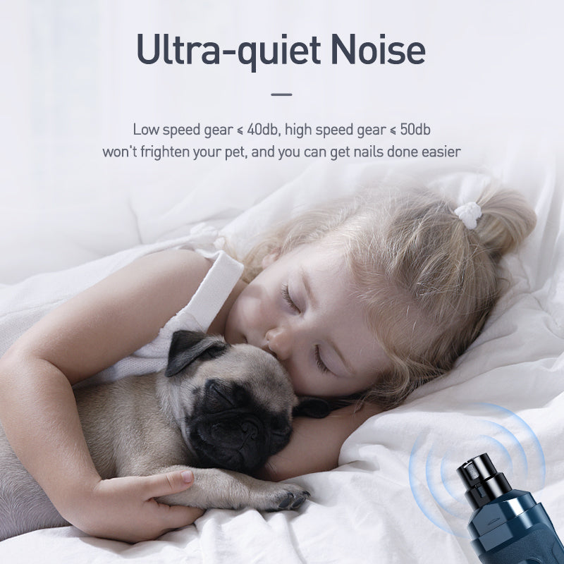 electric pet nail grinder, view 6 - MRSLM