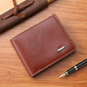 slim PU leather wallet, view 4 - MRSLM