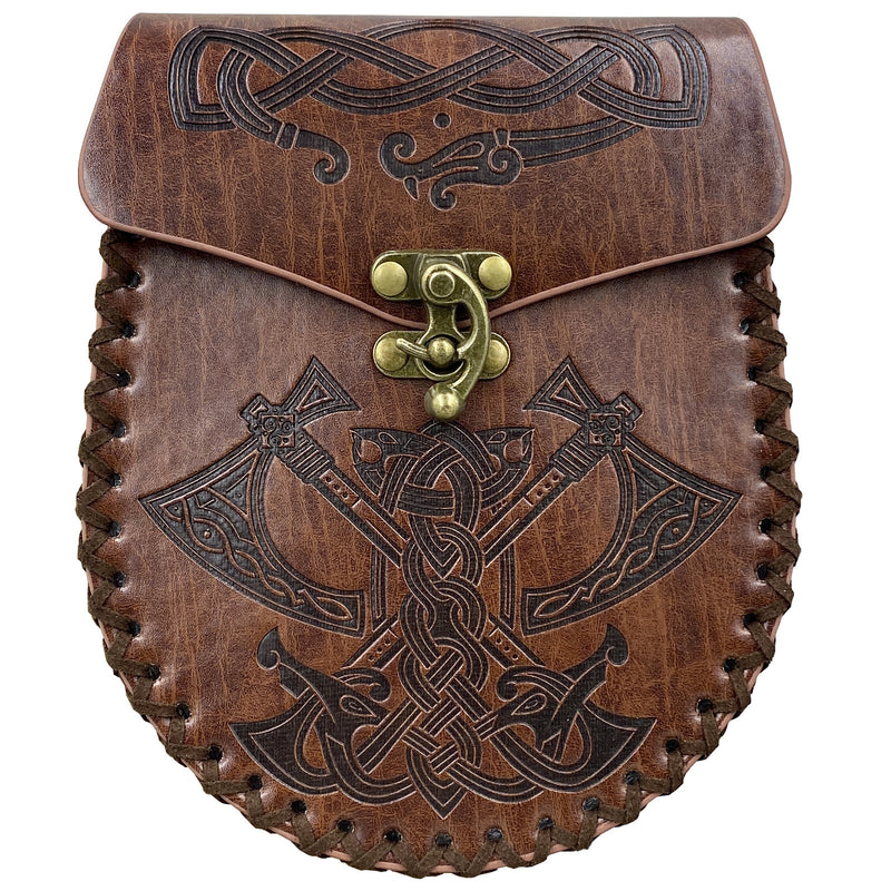 Medieval hanging belt coin purse, view 6 - MRSLM