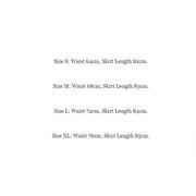 High-waist faux leather skirt with belt, view 10 - MRSLM