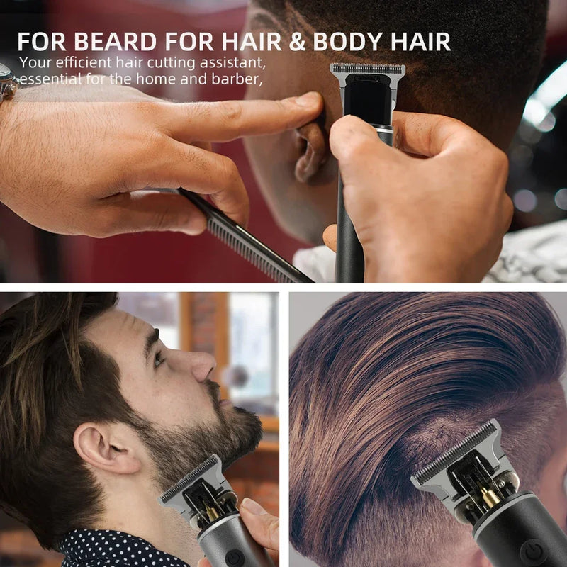 cordless electric hair trimmer for men, view 5 - MRSLM