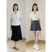 classic short-sleeved shirt, view 4 - MRSLM