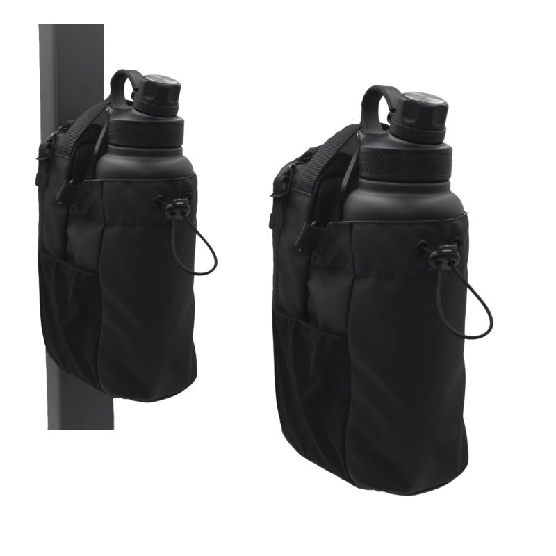 canvas fitness crossbody bag, view 2 - MRSLM