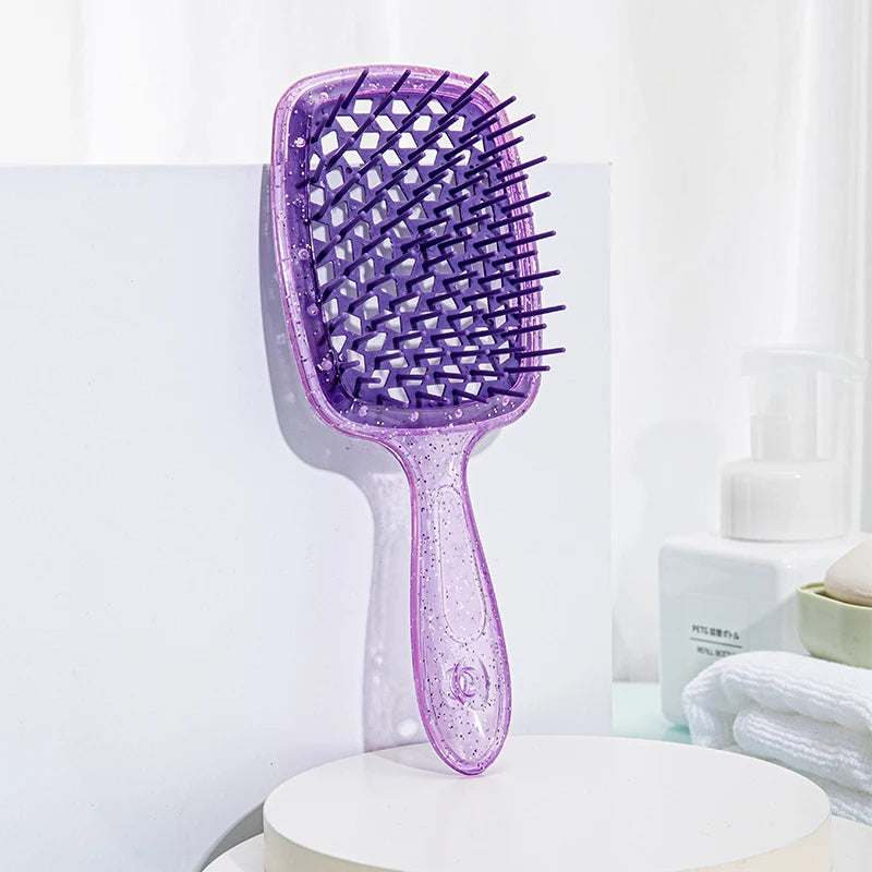 detangling hair brush, view 4 - MRSLM